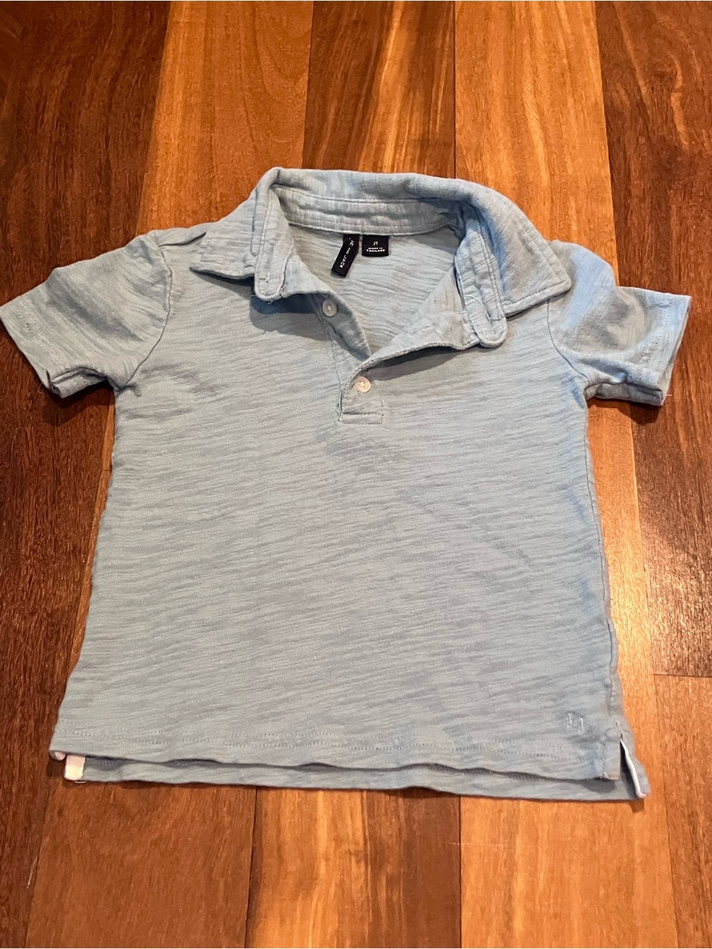 Janie and Jack Light Blue Polo Shirt